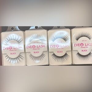 PACK of 4 Bundle of Fake Eyelashes